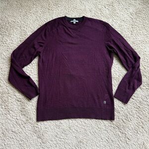 Smartwool Men's Deep Purple Crewneck Sweater